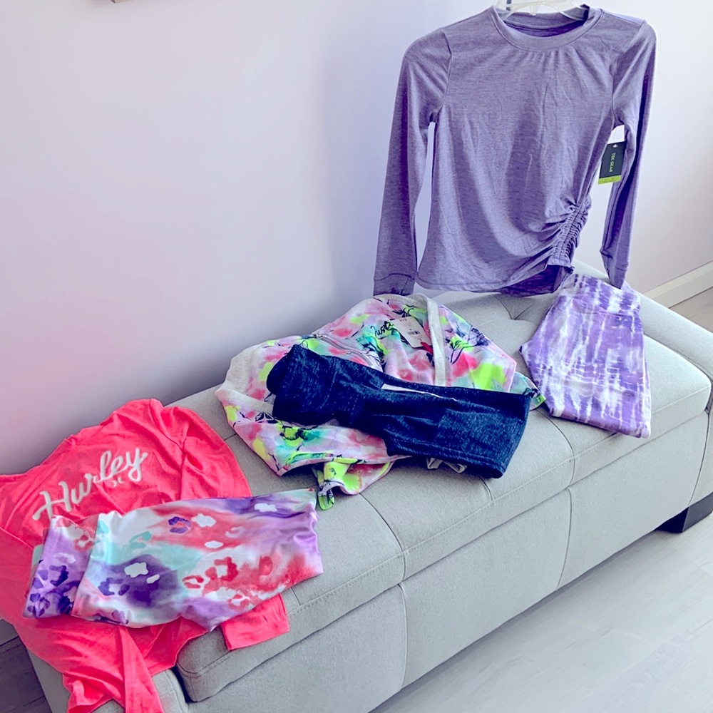 Hurley, Justice, Tek Gear, and SO Brand Matching Outfits